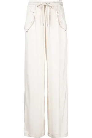 Pinko Perdono mid-rise palazzo pants