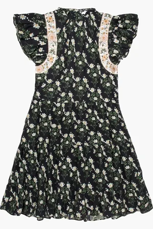 SEA Floral print mini dress