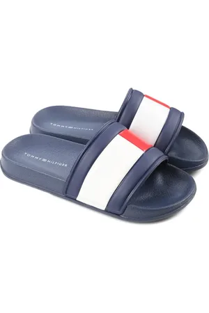 Tommy Hilfiger Logo-print flip flops