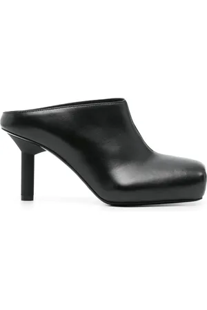 ALAINPAUL 70mm leather mules