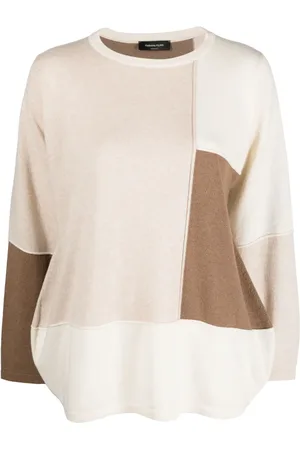 Fabiana Filippi Contrasting-panel detail jumper