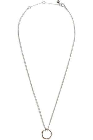 Tory Burch Logo charm necklace