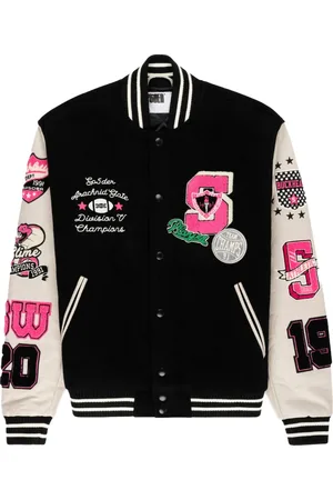 Sp5der Division 5 varsity jacket