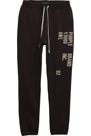Purple Brand Logo-print track pants