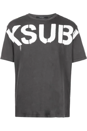 KSUBI Stencil logo-print T-shirt