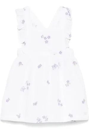 Tartine Et Chocolat Floral-embroidery dress