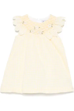 Tartine Et Chocolat Gingham-pattern dress