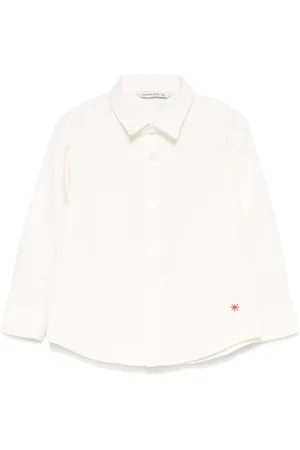 Manuel Ritz Logo-embroidered shirt