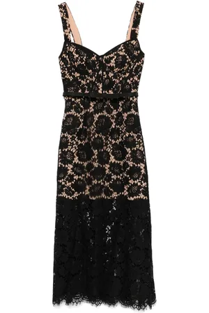 Self-Portrait Lace midi dress