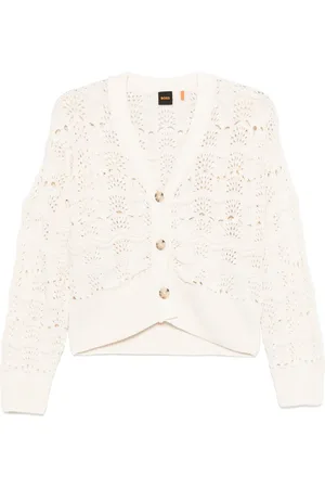 HUGO BOSS Crochet cardigan