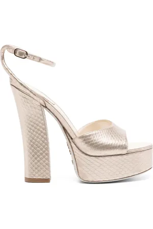 RENE CAOVILLA 140mm Ayersilk-shadow strass sandals