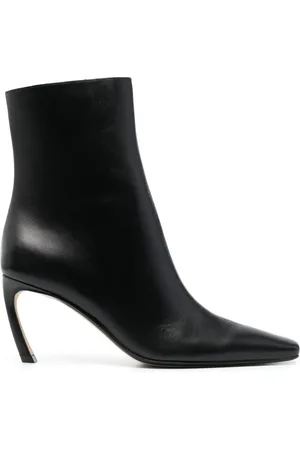 Lanvin Swing 70 leather boots