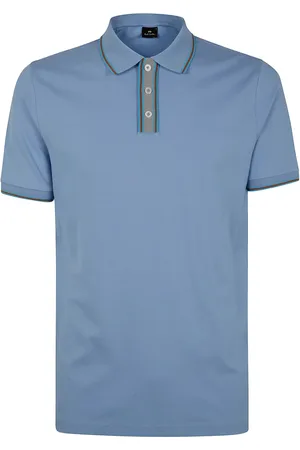 Paul Smith Striped-tipping polo shirt