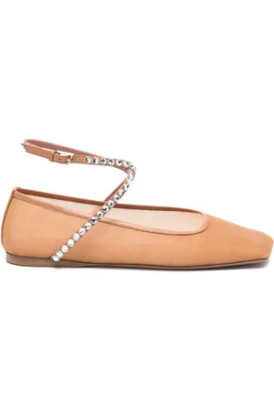 Amina Muaddi Ane ballet flats