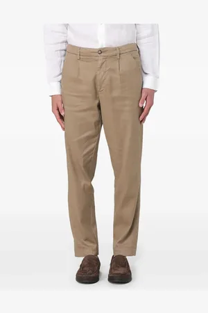 RE-HASH Cotton straight-leg trousers