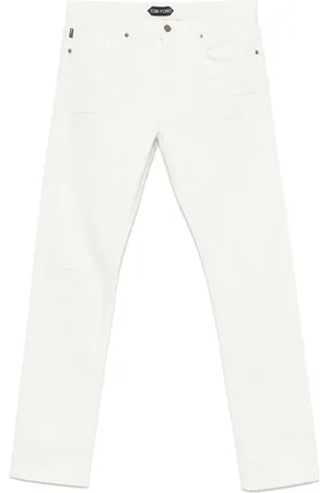Tom Ford Ripped-detail jeans