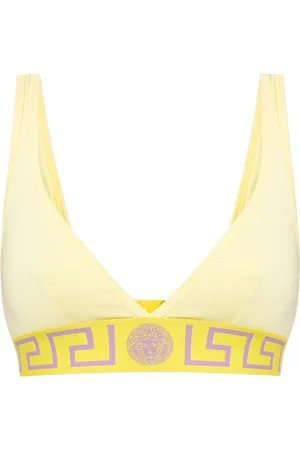 VERSACE Greca Border bralette