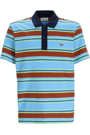 Lacoste Striped cotton polo shirt