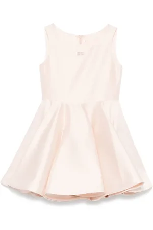 Elisabetta Franchi Crystal-logo dress