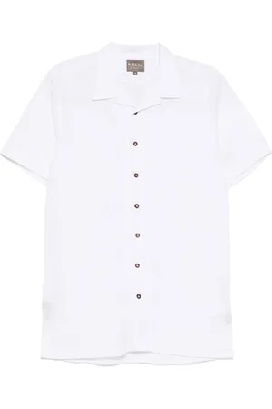 N.PEAL Cuban collar shirt