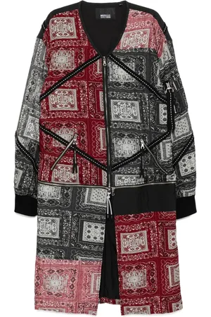 MOSTLY HEARD RARELY SEEN Patch Paisley Overcoat
