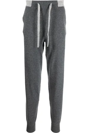 N.PEAL Knitted two-pocket track trousers