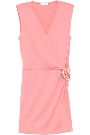 Patrizia Pepe Draped-detail mini dress