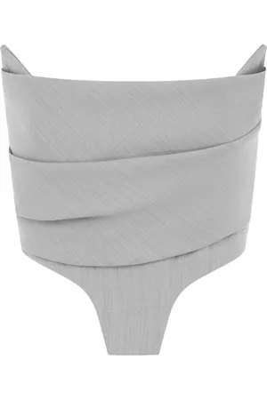 ALEX PERRY Strapless corset top