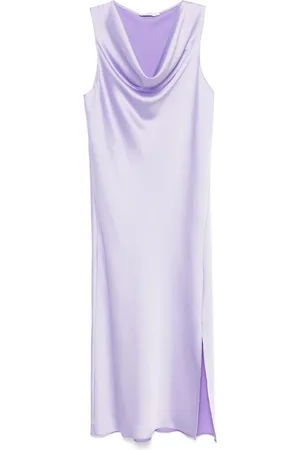Patrizia Pepe Satin midi dress