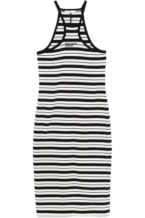 Patrizia Pepe Striped mini dress