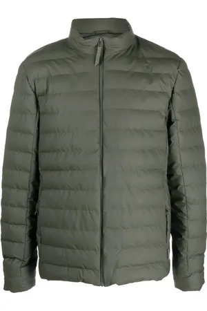 Rains Hooded zipped padded jacket