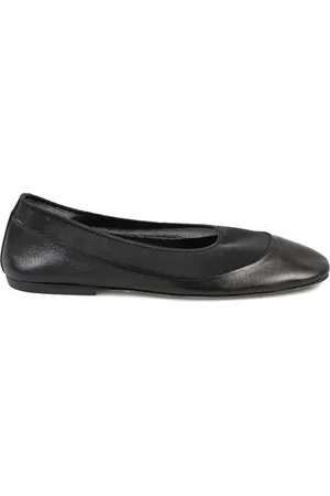 DRIES VAN NOTEN Leather ballerina shoes