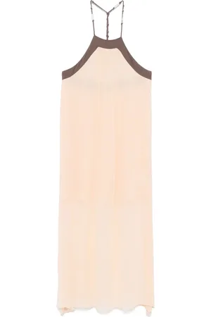 Patrizia Pepe Two-tone midi dress
