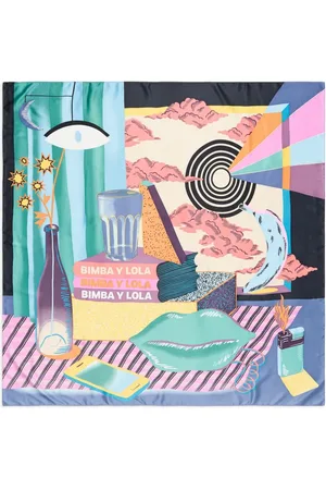 Bimba y Lola Graphic-print scarf