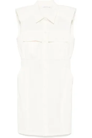 Patrizia Pepe Logo-embroidered mini dress