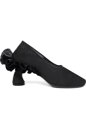 DRIES VAN NOTEN 75mm leather pumps