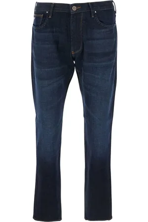 Emporio Armani Logo-plaque jeans