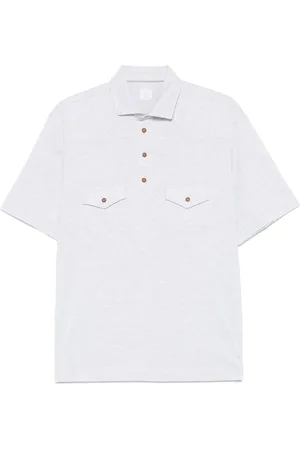 ELEVENTY M??lange-effect polo shirt