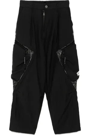MOSTLY HEARD RARELY SEEN Patch paisley cargo trousers