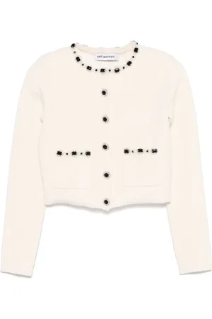 Self-Portrait Embellished cardigan