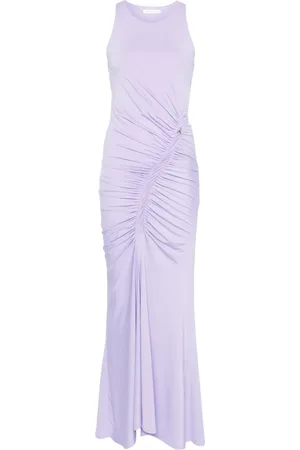 Patrizia Pepe Ruffle-detail maxi dress