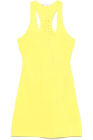 Patrizia Pepe Perforated-logo mini dress