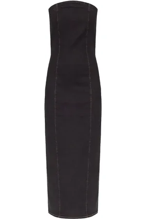 Gestuz Strapless denim dress
