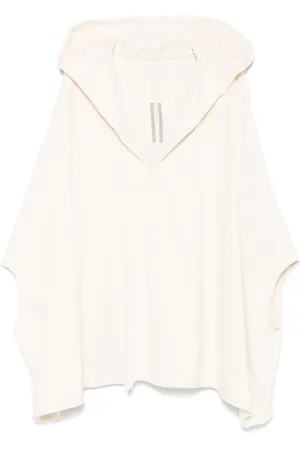 Rick Owens V-neck hoodie