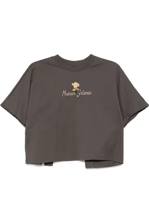 Musium Div. Bead-embellished T-shirt