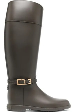 Sergio Rossi Buckle-detail boots