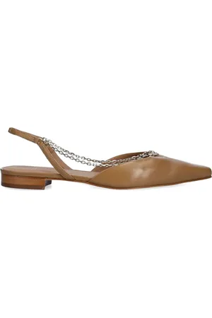 HUGO BOSS Leather ballerina shoes