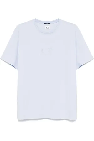 C.P. Company Logo-embroidered piqu?? T-shirt