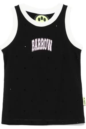 BARROW Logo-print tank top