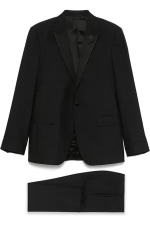 LARDINI Satin-lapels suit